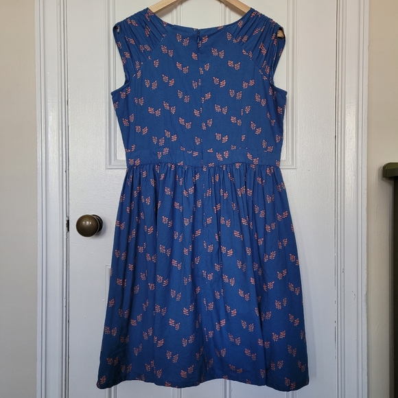 Mata Traders Blue Cotton Dress - Picture 5 of 12